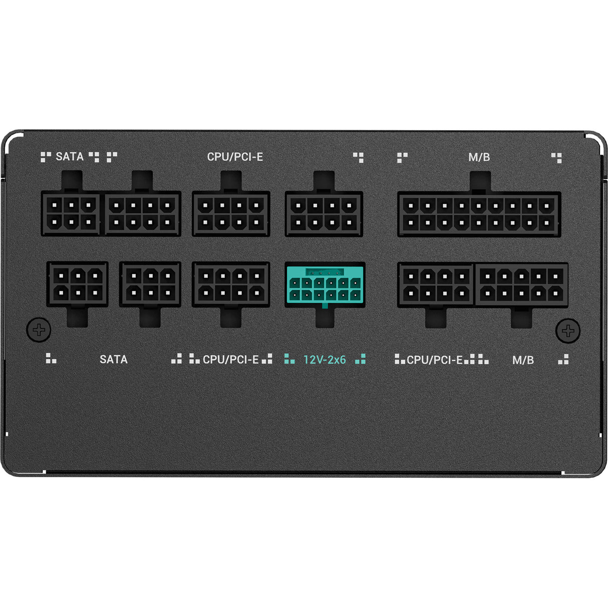 Deepcool PN750M modulær 750 watt strømforsyning (sort, 1x 12v-2x6, 3x pcie)