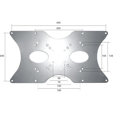 Neomounts fpma-vesa400 adapter (sølv, op til 35 kg, detail)