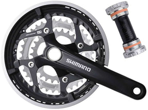 Shimano fc-t551 3x10-gears håndsving 48 36 26