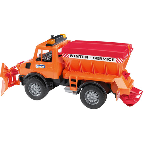 Bruder Mercedes-Benz Unimog vinterservice modelkøretøj (02572)