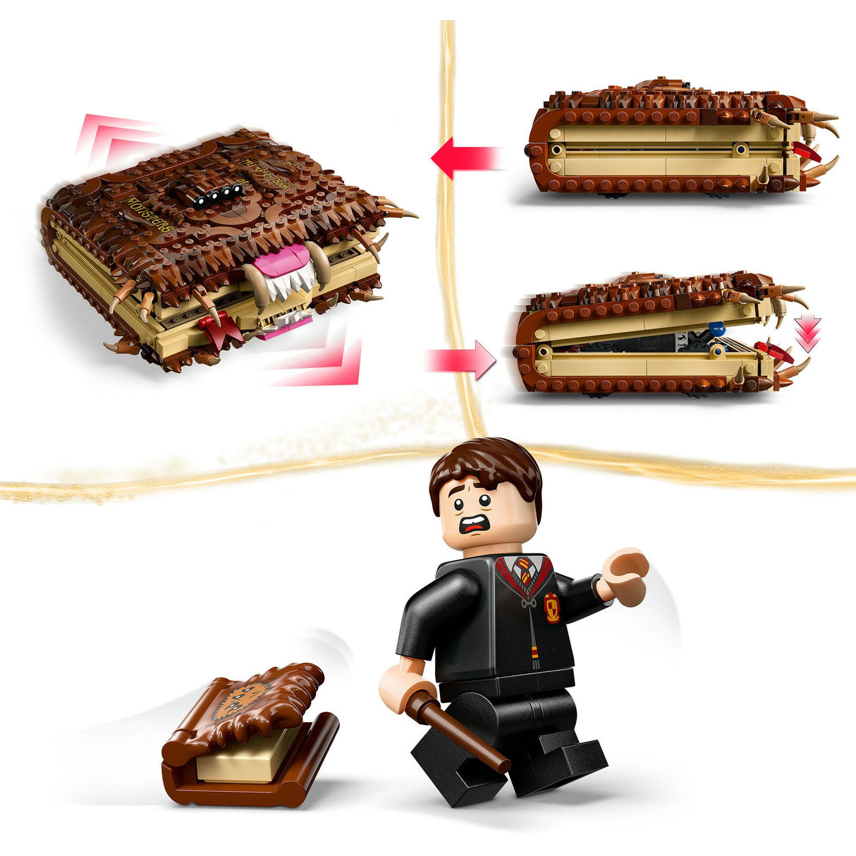 Lego Harry Potter det monstrøse monster boglegetøj - 76449
