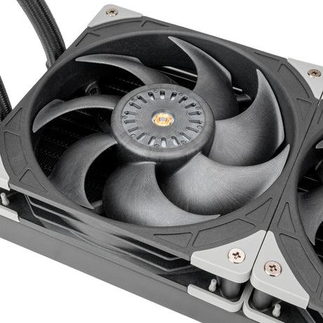 Silverstone xe420 vandkøling (sort sølv)