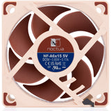Noctua nf-a6x15 5v kabinet blæser (60 x 60 x 15 mm)