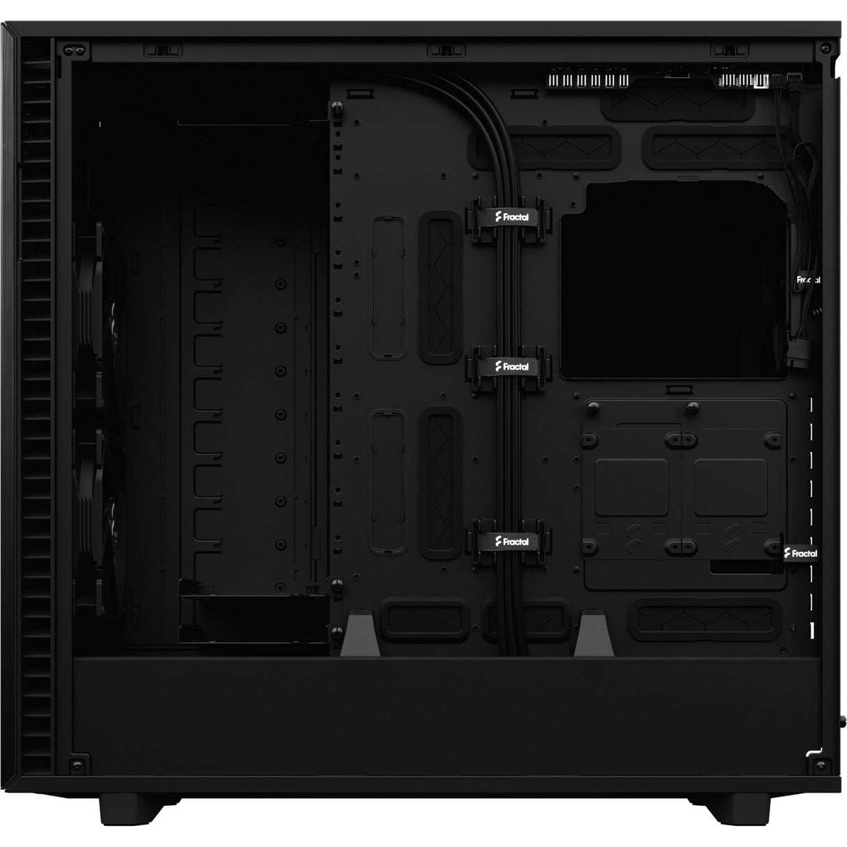 Fraktal design definerer 7 xl stort tårnhus (sort | 4x USB-A | 1x USB-C)