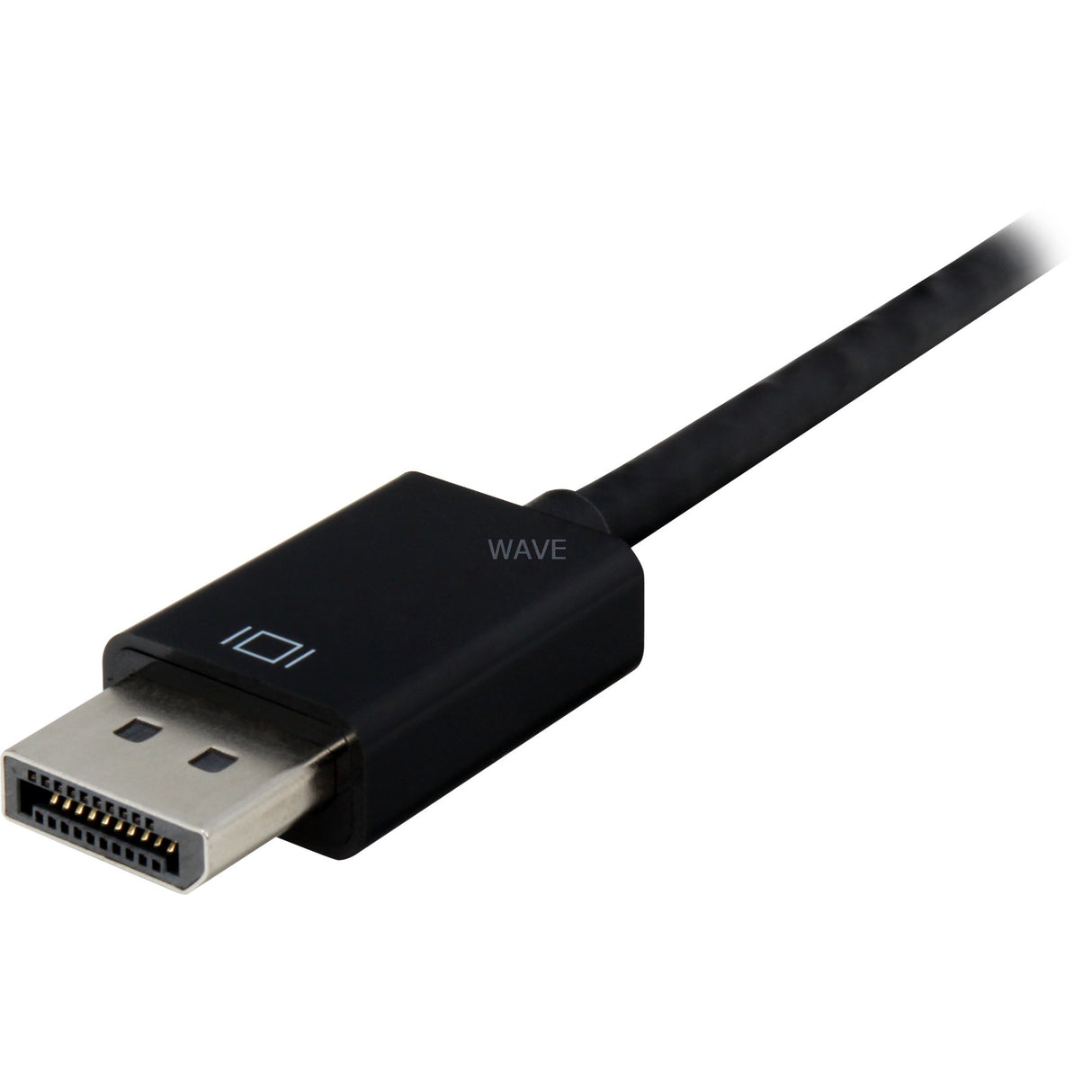 Sharkoon displayport 1.2 > dvi24+1 kabel (sort, 0,15 meter)