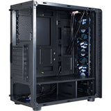 Inter-tech cxc2 midi tårnhus (sort | 3x usb-a | vindue)