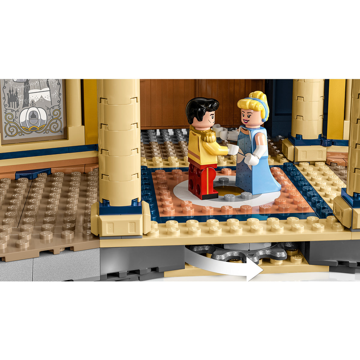 Lego disney - disney slot byggelegetøj (43222)