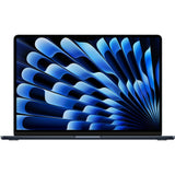 Apple MacBook Air 2024 15 (mryu3n a) renoveret bærbar computer (natblå | m3 8 core | 10-core GPU | 8 GB | 256 GB SSD)