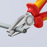 Knipex kombitang 03 06 200 vde kombitang (rød gul, 200mm)