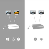 I-tec USB-C HDMI DP-dockingstation med strømforsyning 65W + universaloplader 77 W (sort)