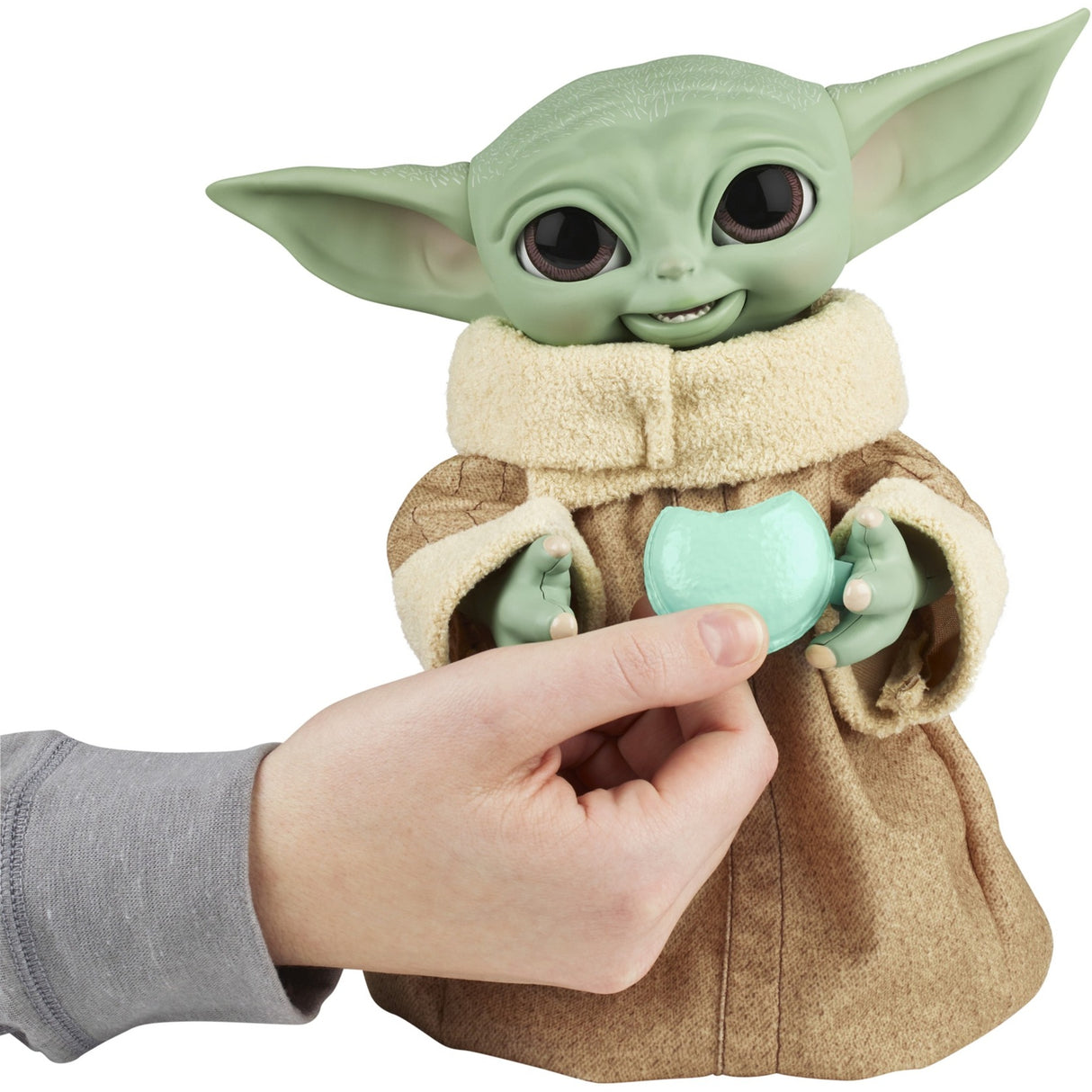 Hasbro star wars - galaktisk snackin' grogu-legende figur