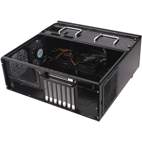 Silverstone SST-GD07B-C HTPC-hus (sort | 1x USB-A | 1x USB-C)