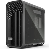 Fractal design torrent grå tg lys tonet midi tårnhus (grå | 2x USB-A | 1x USB-C | hærdet glas)