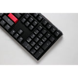 Ducky one 3 carbon black mekanisk tastatur (carbon, us-layout (qwerty), cherry mx brown, 100%, pbt double shot, hot swap)
