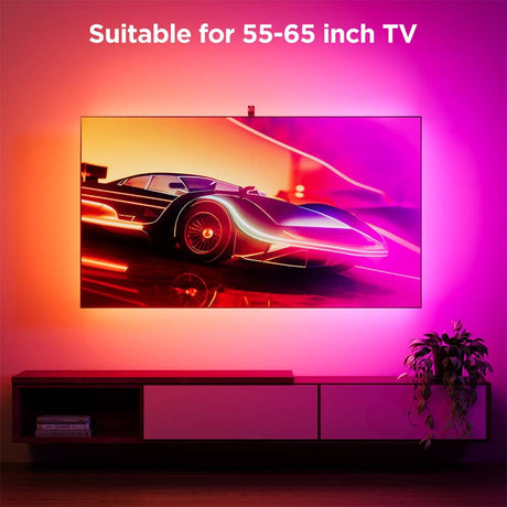 Govee smart TV-belysning - 55-65 tommer baggrundsbelysning 3s - Netflix-udgave