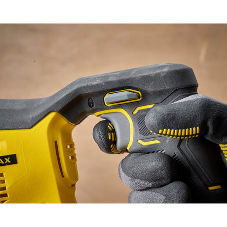 Stanley fatmax v20 18v frem- og tilbagegående sav (gul sort, kuffert, 2 batterier (2.0ah) og oplader (2a) inkluderet)