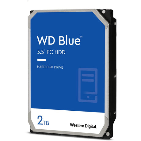 WD blå, 2 TB harddisk (20ezbx, sata 600, af)