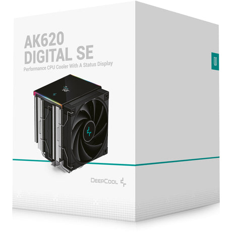 Deepcool AK620 Digital SE RGB CPU-køler (sort)