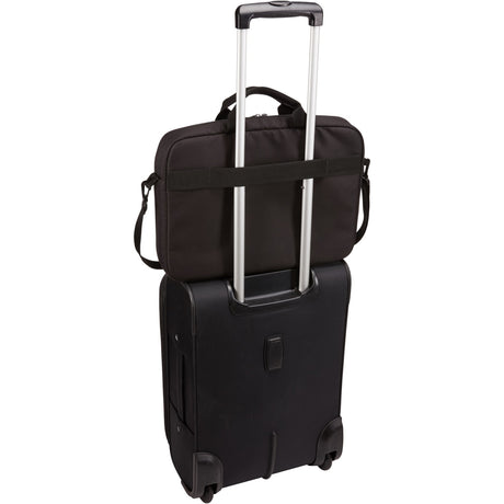 Case logic advantage 15.6 attaché bærbar taske (sort, adva-116-sort)