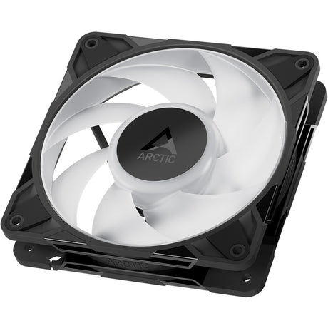 Arctic p12 pro a-rgb kabinet blæsere (sort, 3 stk, 120 x 120 x 25 mm, pwm)