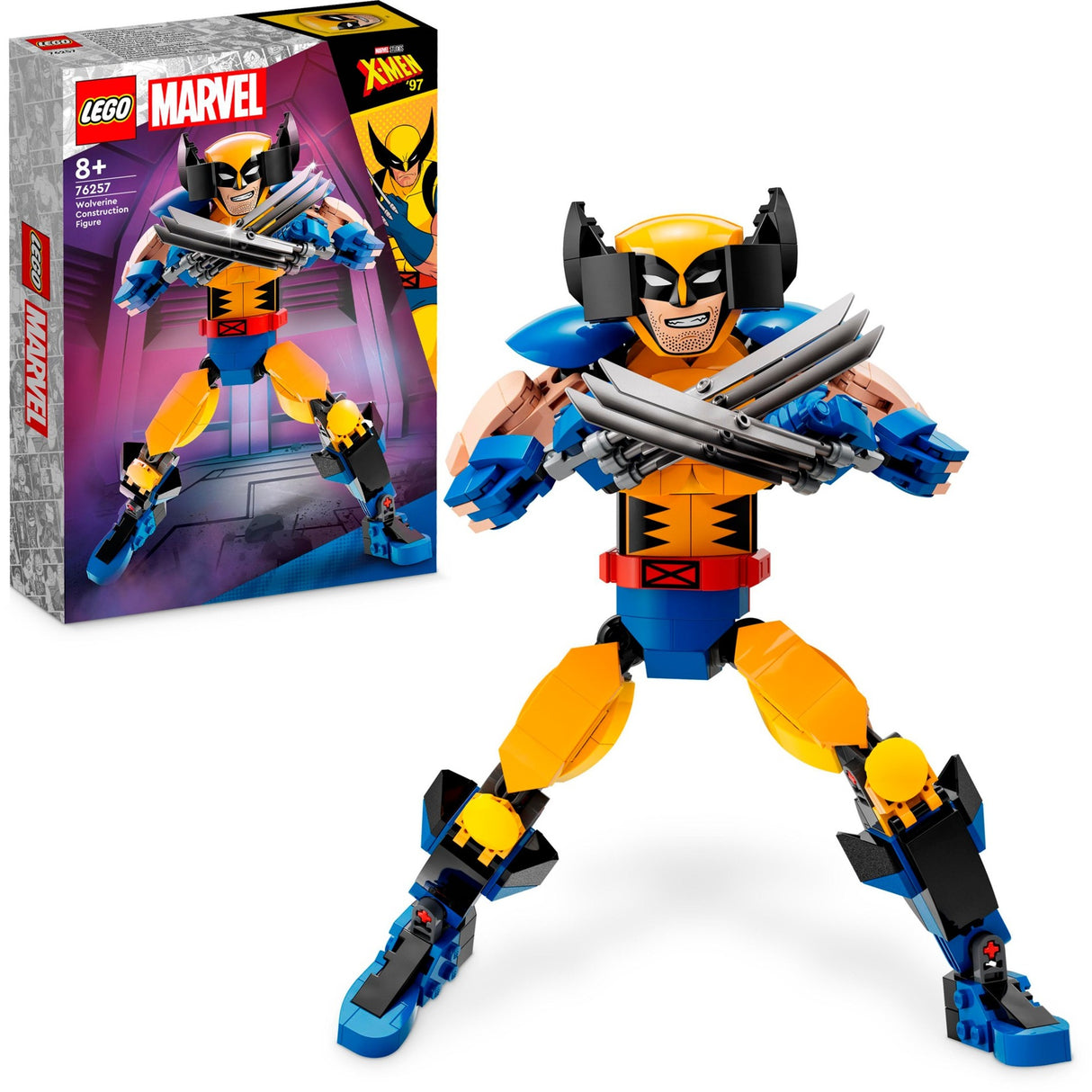 Lego marvel - jerv byggefigur byggelegetøj (76257)