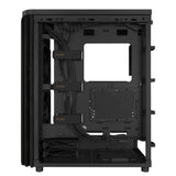 Asus proart pa401 wood edition - metalpanel midi tårnhus (sort | 2x USB-A | 1x USB-C)