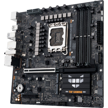 Asus Tuf Gaming B860M-Plus WiFi Socket 1851 bundkort (2,5 GB-LAN, WiFi 7, BT, lyd, µATX)