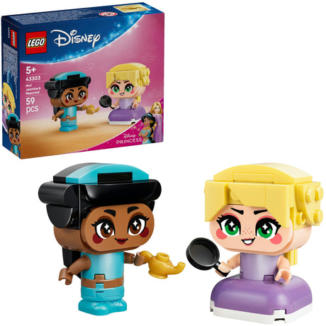 Lego disney prinsesse 43303 mini jasmin og rapunzel