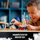 Lego marvel - konstruktionslegetøj til kong namors tronrum (76213)