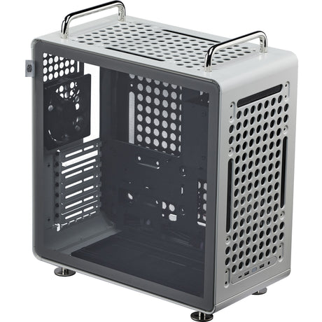 Cooler master qube 540 moonstone midi tower behuizing (grijs | 2x usb-a | 1x usb-c | tempered glass)
