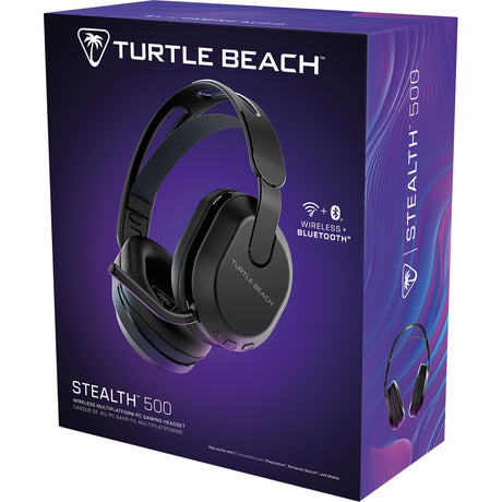 Turtle beach stealth 500 over-ear gaming headset (sort, pc - windows 10 og nyere, playstation 4 5, nintendo switch, android, ios)