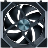 Lian Li Uni Fan SL120 Wireless Reverse Blade RGB Case Fan (sort, 120 x 124,5 x 28 mm, PWM)