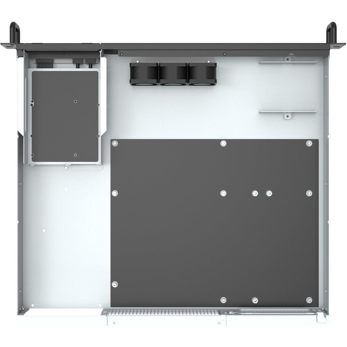 Silverstone rm100 1u rackmontering, rack, serverkabinet