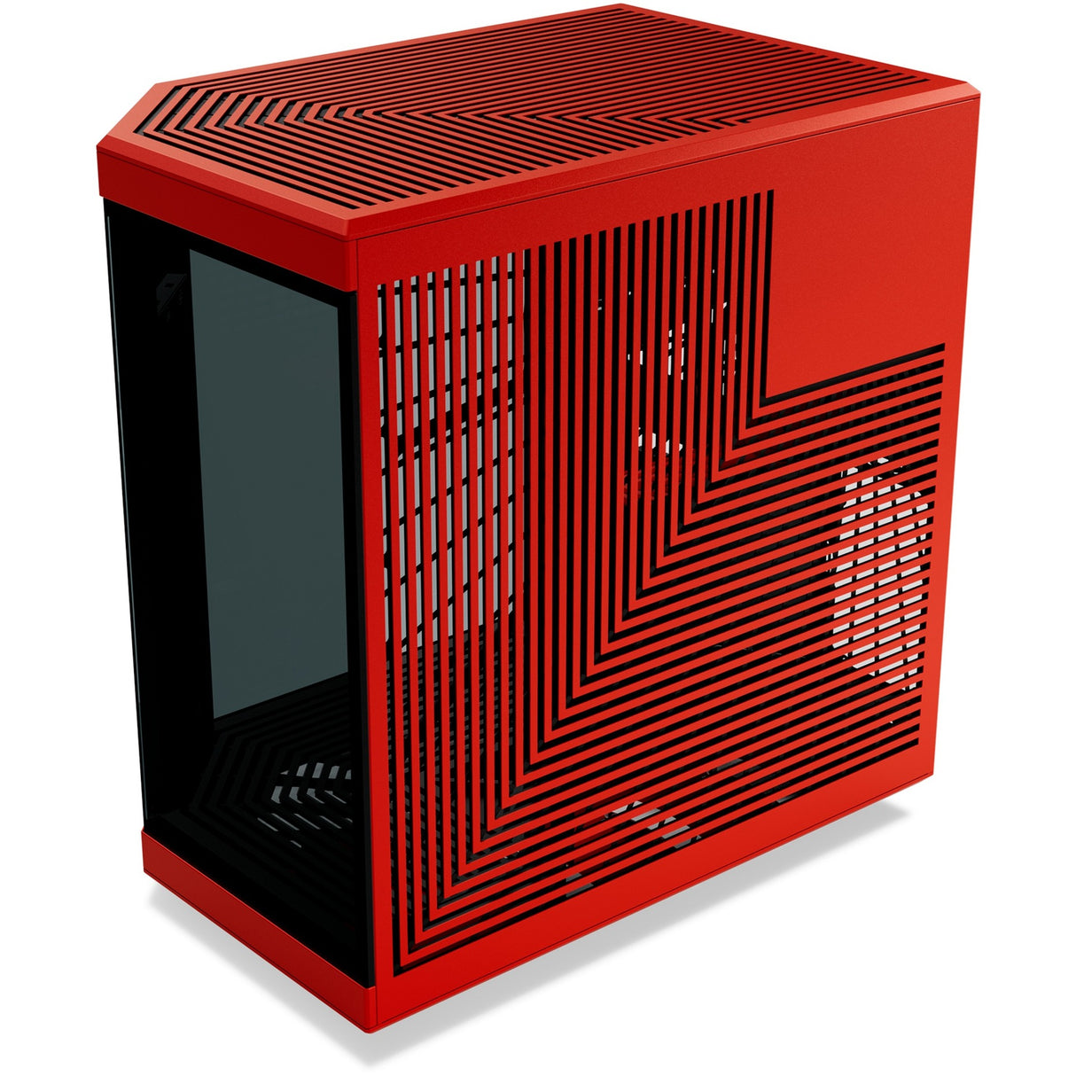 Hyte y70 touch infinite midi tårnhus (sort | 2x USB-A | 1x USB-C | hærdet glas)