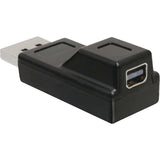 Delock adapter skærmport > mini skærmport (sort)