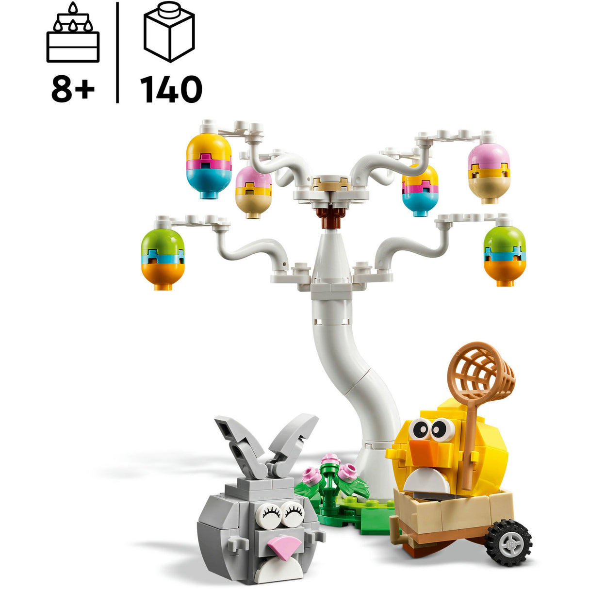 Lego ægjagt med kanin og kylling byggelegetøj (40808)