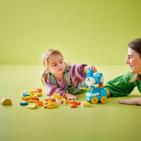 Lego Duplo 10448 3-i-1 Dyr på hjul Småbørnslegetøj