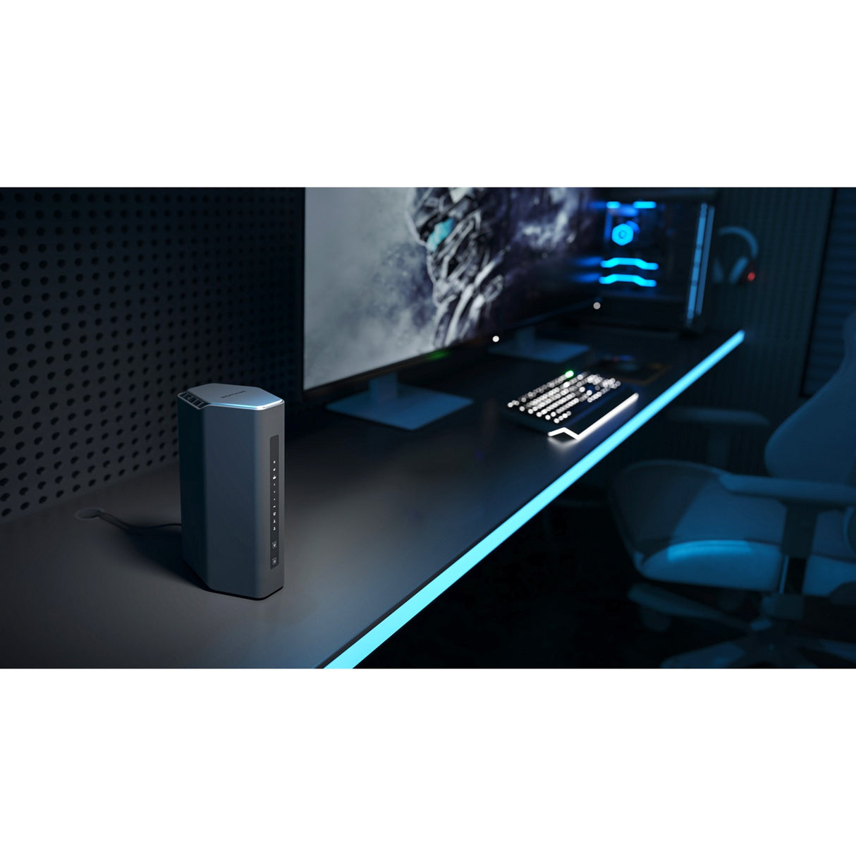 Netgear nighthawk wifi 7 router rs500 (sort)