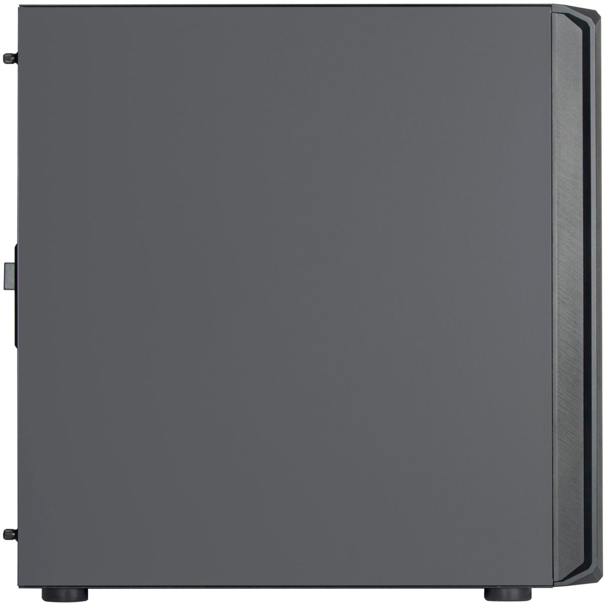 Silverstone sst-sed1-b midi tårnhus (sort | 2x USB-A | 1x USB-C)