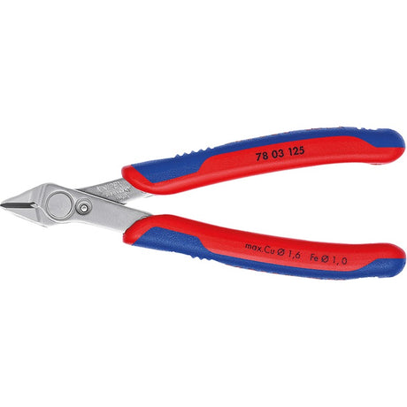 Knipex 78 03 125 elektronisk super Knips® sidetænger 125mm | rustfrit stål