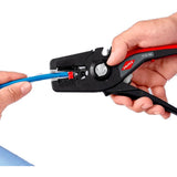 Knipex automatisk afisoleringstang | længde 195 mm | 0,08-16 (awg 28-5) mm² | 1 stk - 12 52 195 - 12 52 195