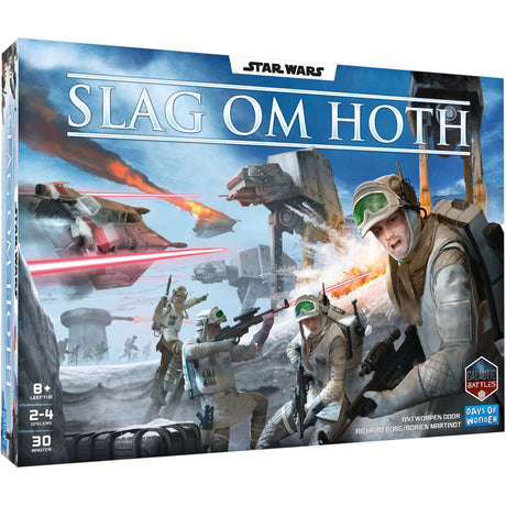 Asmodee star wars: battle of hoth brætspil (hollandsk, 2 - 4 spillere, 30 minutter, fra 8 år)