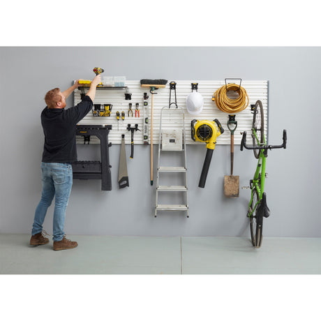 Stanley track wall - vandret cykelkrogholder