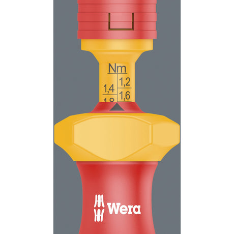 Wera Kraftform Kompakt VDE 16 Torque Extra Slim 1 Tool Finder-skruetrækker (rød gul, 16 stykker)