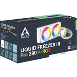 Arctic Liquid Freezer III Pro 280 A-RGB Vandkøling (hvid, 4-benet PWM blæserstik)