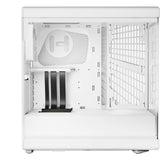 Hyte y40 midi tårnhus (hvid | 2x USB-A | 1x USB-C | hærdet glas)