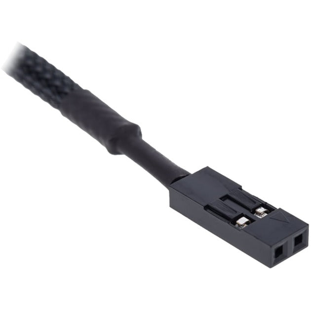 Alphacool eiszapfen temperatursensor g1 4 ig ig med ag adapter (sort)