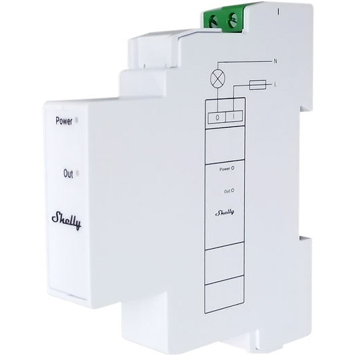 Shelly pro 3em switch add-on elmåler bluetooth, wifi