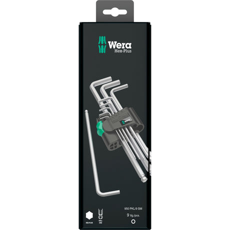 Wera 950 9 sekskantnøglesæt - 9 dele - 1,5-10 mm - 4013288030160