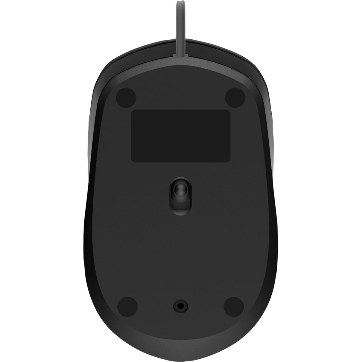 Hp 150 mus med kabel (sort, 1600 dpi)